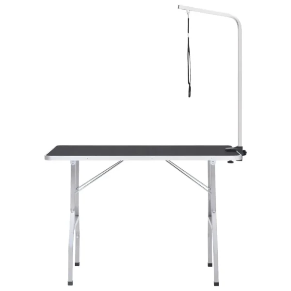 vidaXL Adjustable Dog Grooming Table with 1 Loop - Image 4