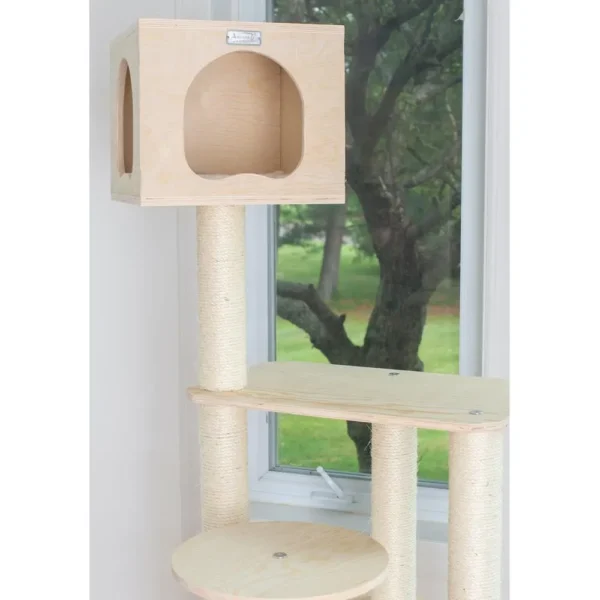 Armarkat Real Wood Premium Scots Pine 69-Inch Cat Tree with Five Levels, Perch, Condo - Image 10