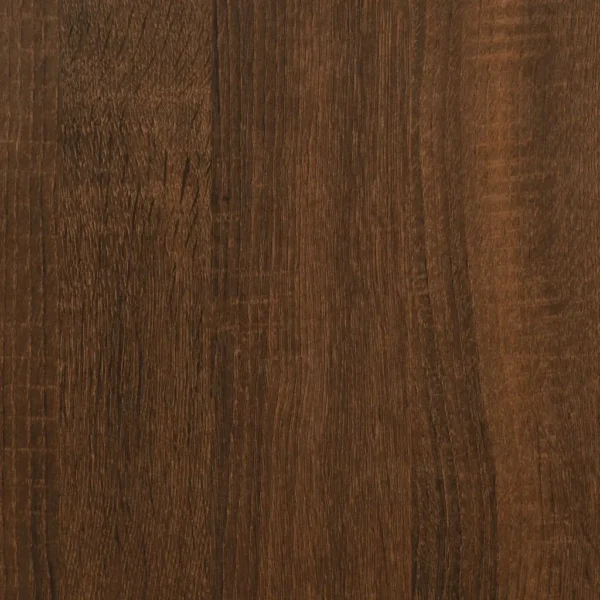 vidaXL Dog Crate Furniture Brown Oak 17.7"x24.4"x23.2" Engineered Wood - Image 12