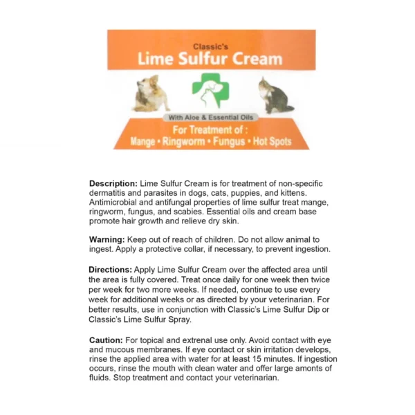 Lime Sulfur Pet Skin Cream and Spray - Image 19