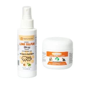Lime Sulfur Pet Skin Cream and Spray