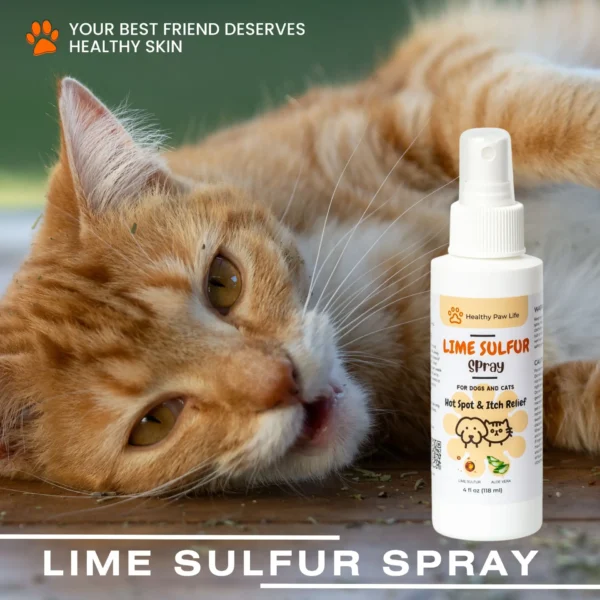Lime Sulfur Pet Skin Cream and Spray - Image 6