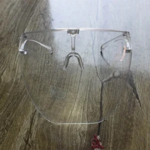 Face shield and Protective Glasses/Goggles Safety Glasses- Anti-spray Mask Protective Goggle Glass/Sunglasses